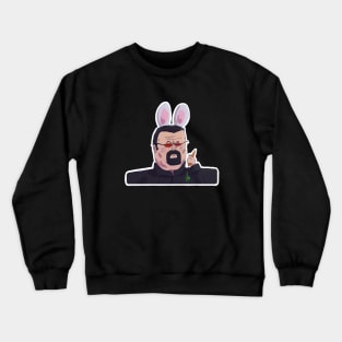 Bunny Seagal (no background) Crewneck Sweatshirt